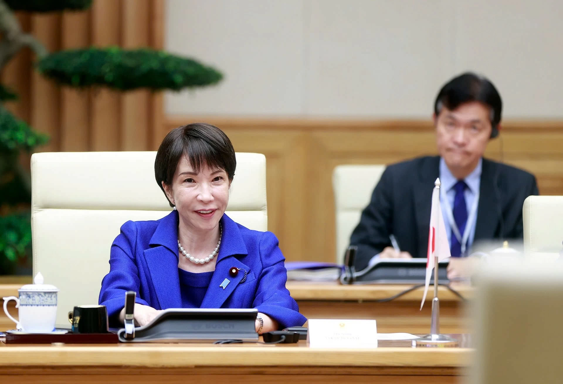 Thủ tướng Lê Minh Hưng chủ trì lễ đón Thủ tướng Nhật Bản Takaichi Sanae thăm chính thức Việt Nam