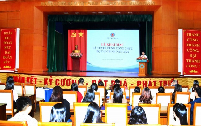 Bộ Tài chính tuyển dụng 41 công chức năm 2026