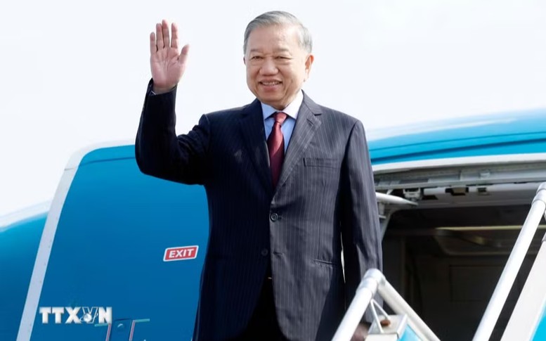 Tổng Bí thư, Chủ tịch nước Tô Lâm lên đường thăm cấp Nhà nước tới Cộng hòa Ấn Độ