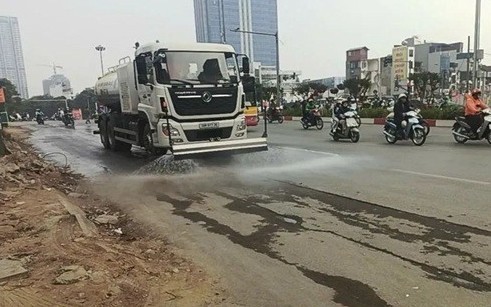 Hà Nội siết chặt vệ sinh môi trường tại các công trình xây dựng