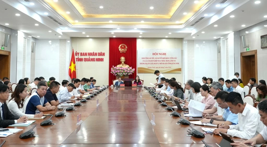Quảng Ninh thu hơn 21.600 tỷ đồng từ du lịch trong 4 tháng đầu năm 2026 Quảng Ninh thu hơn 21.600 tỷ đồng từ du lịch trong 4 tháng đầu năm 2026