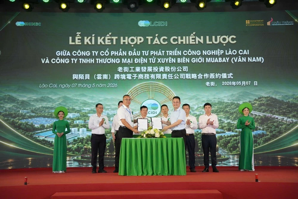 Khởi công Cụm công nghiệp Thống Nhất 1, mở hướng phát triển công nghiệp xanh tại Lào Cai Khởi công Cụm công nghiệp Thống Nhất 1, mở hướng phát triển công nghiệp xanh tại Lào Cai