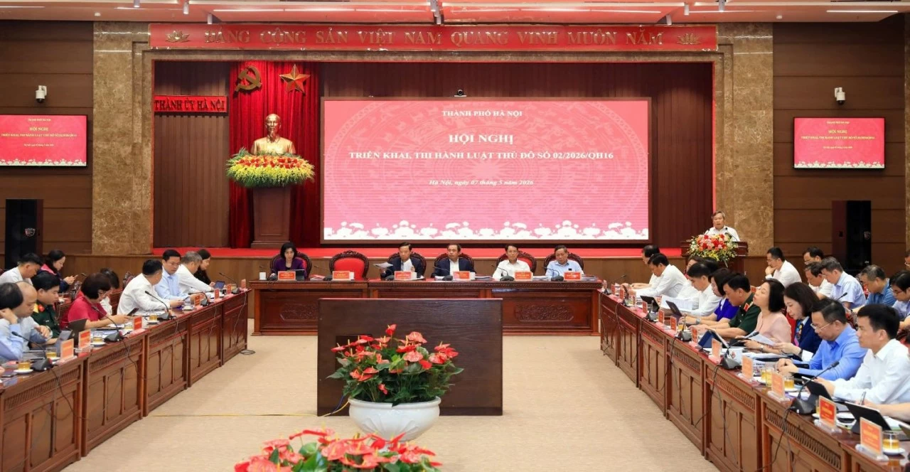 Thi hành hiệu quả Luật Thủ đô 2026: Nhiệm vụ trọng tâm của cả hệ thống chính trị