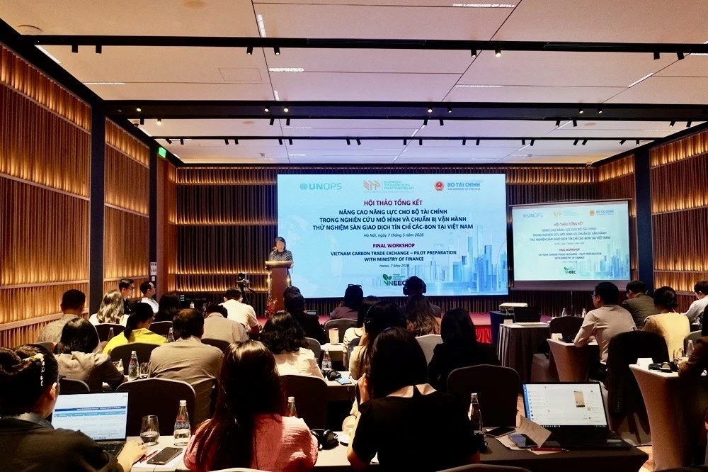 Hoàn thiện hành lang pháp lý, sẵn sàng vận hành thí điểm sàn giao dịch các-bon Hoàn thiện hành lang pháp lý, sẵn sàng vận hành thí điểm sàn giao dịch các-bon