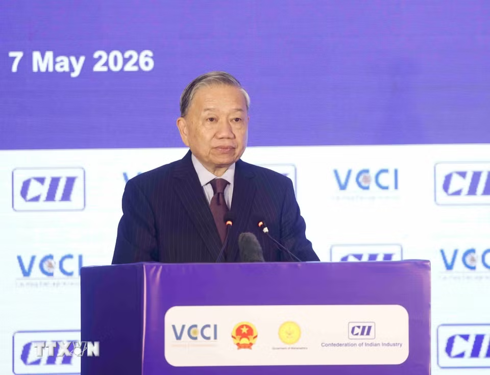 Tổng Bí thư, Chủ tịch nước Tô Lâm dự Diễn đàn doanh nghiệp Việt Nam - Ấn Độ