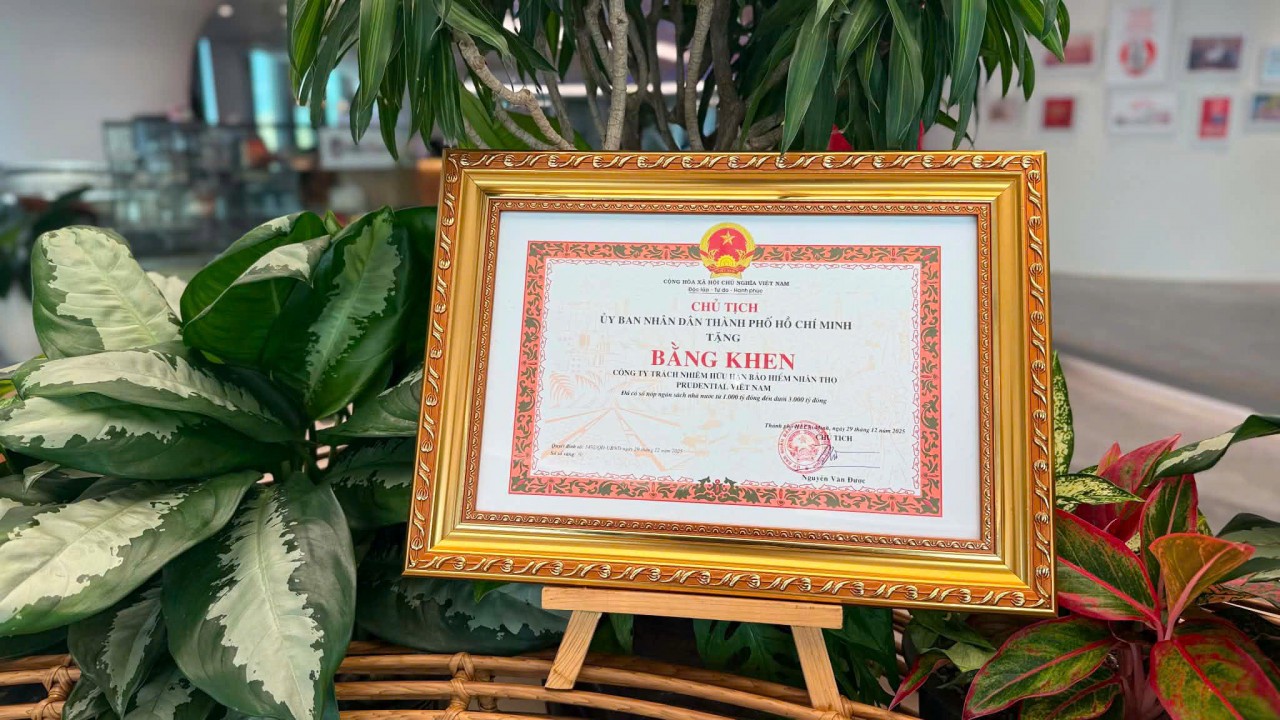 Prudential Việt Nam nhiều năm góp mặt trong nhóm doanh nghiệp đóng góp ngân sách lớn tại TP. Hồ Chí Minh