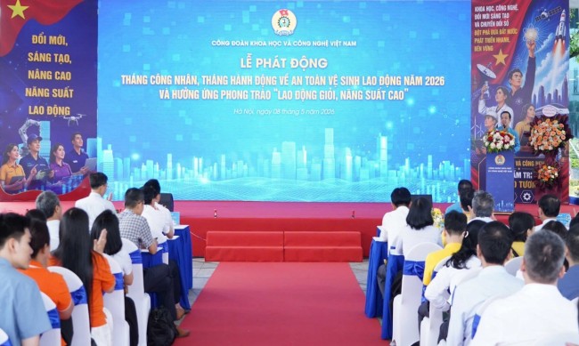 Phát động Tháng Công nhân, Tháng hành động về An toàn, vệ sinh lao động năm 2026