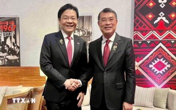 Thủ tướng Chính phủ Lê Minh Hưng gặp Lãnh đạo các nước Singapore, Thái Lan, Indonesia tại Hội nghị Cấp cao ASEAN lần thứ 48