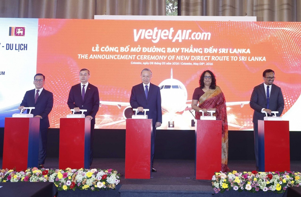 Việt Nam - Sri Lanka thúc đẩy hợp tác thương mại, đầu tư và du lịch lên tầm mới