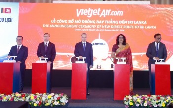 Vietjet khai mở đường bay TP. Hồ Chí Minh - Colombo, thúc đẩy hợp tác Việt Nam - Sri Lanka