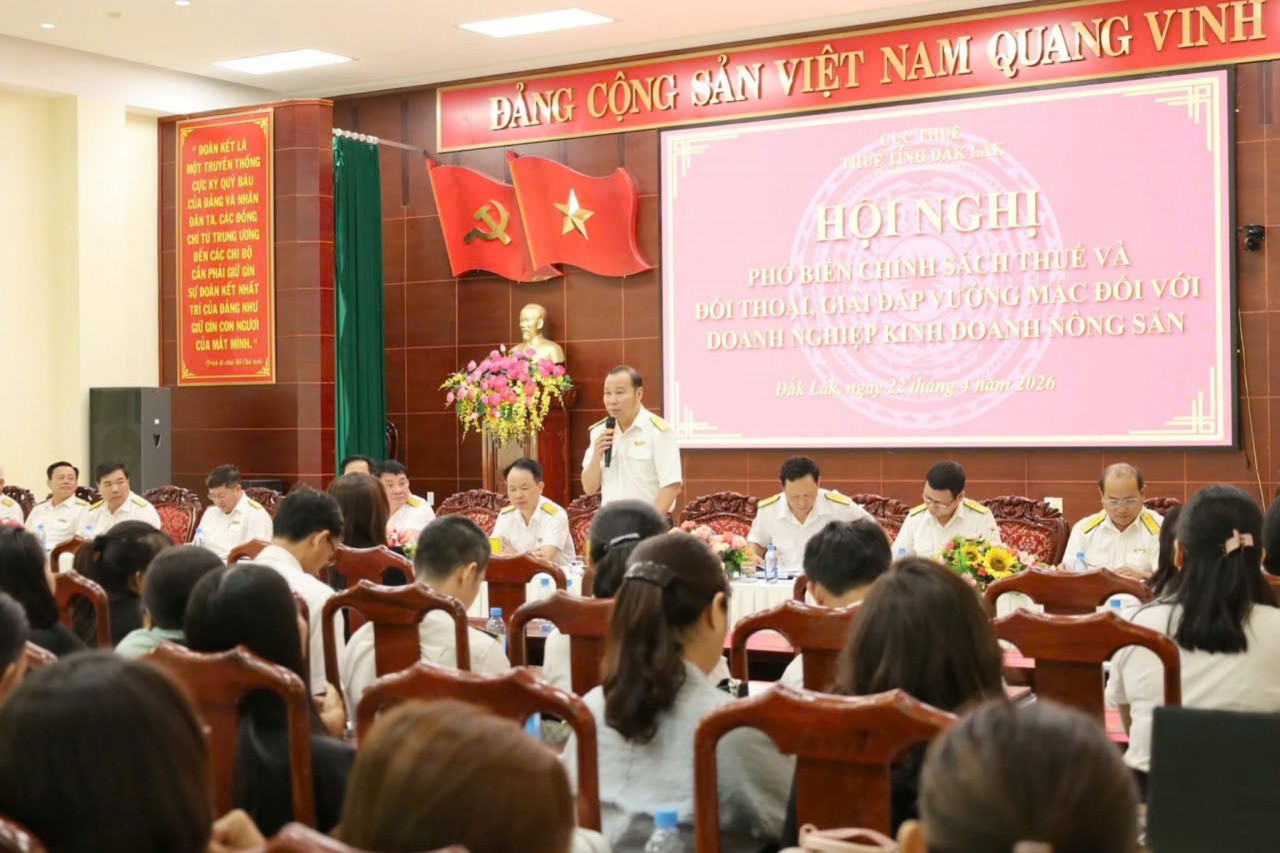 Thuế tỉnh Đắk Lắk siết quản lý hóa đơn, chống thất thu từ nông sản và hộ kinh doanh Thuế tỉnh Đắk Lắk siết quản lý hóa đơn, chống thất thu từ nông sản và hộ kinh doanh