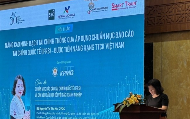 Áp dụng Chuẩn mực báo cáo tài chính quốc tế nâng cao chất lượng quản trị