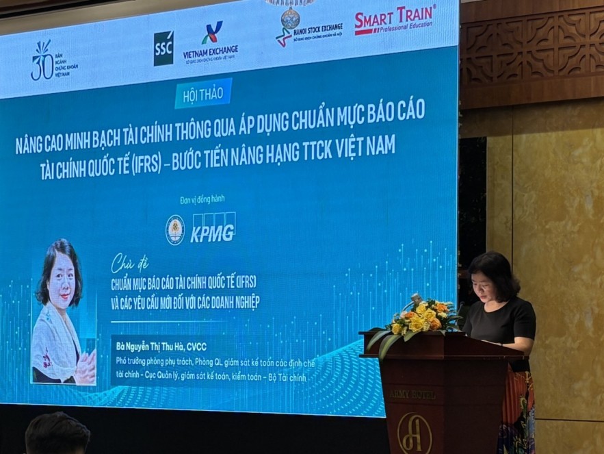 Áp dụng Chuẩn mực báo cáo tài chính quốc tế nâng cao chất lượng quản trị