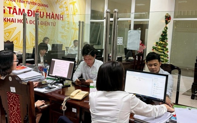 Thuế tỉnh Tuyên Quang thu nội địa 4 tháng tăng gần 88% so với cùng kỳ