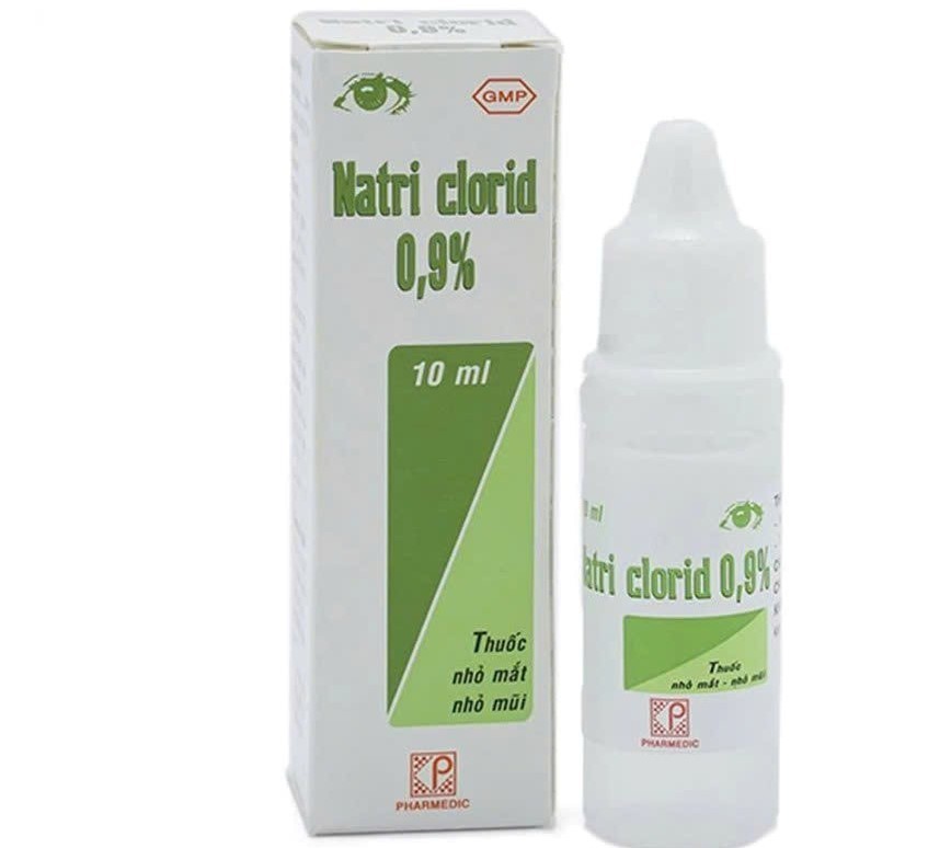 Thu hồi toàn quốc lô thuốc nhỏ mắt Natri clorid 0,9%