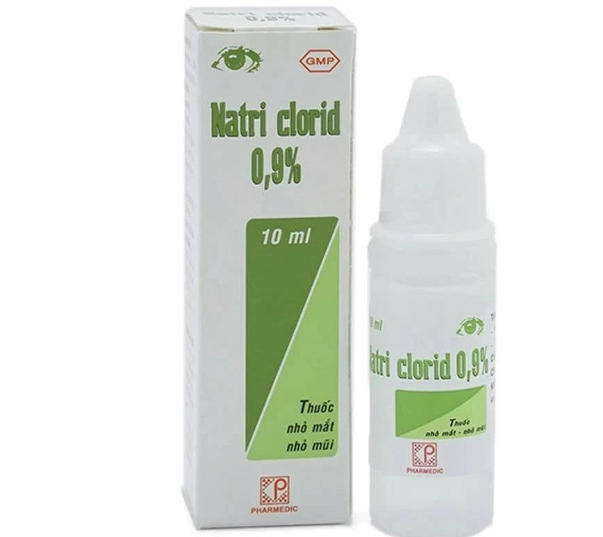 Thu hồi toàn quốc lô thuốc nhỏ mắt Natri clorid 0,9%