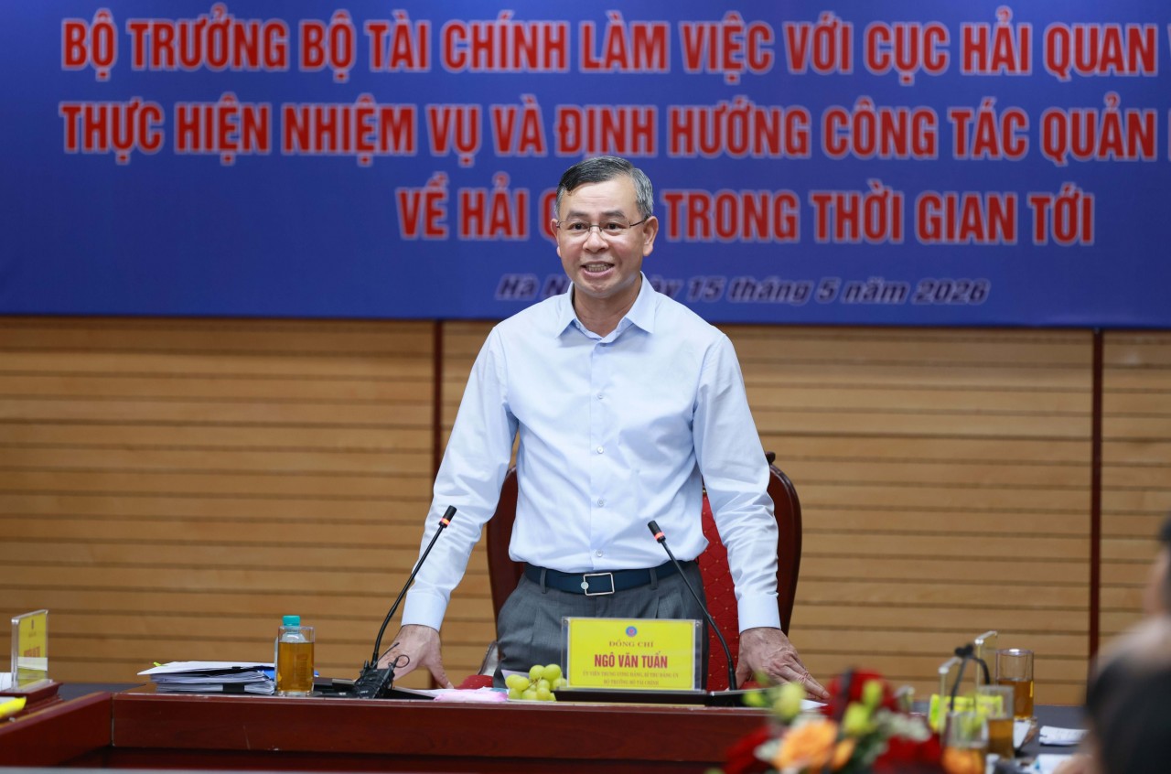 Bộ trưởng Ngô Văn Tuấn: Hải quan cần tập trung hoàn thiện thể chế, triển khai hiệu quả hải quan số, hải quan thông minh