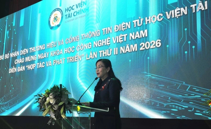Học viện Tài chính công bố nhận diện thương hiệu mới và chào mừng ngày Khoa học công nghệ Việt Nam Thứ trưởng Cao Anh Tuấn: Học viện Tài chính cần tiếp tục khẳng định vị thế trung tâm đào tạo nguồn nhân lực tài chính chất lượng cao hàng đầu đất nước