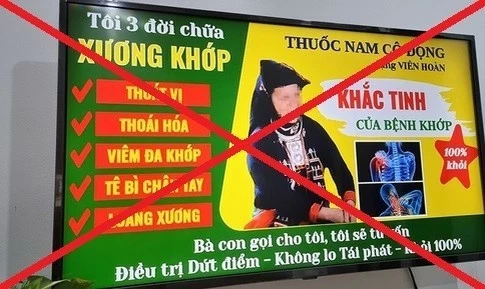 Kiểm tra, xử lý nghiêm vi phạm quảng cáo, khám chữa bệnh bằng thuốc y học cổ truyền