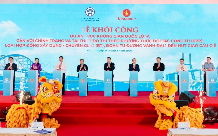 Khởi công Dự án mở rộng Quốc lộ 1A đoạn từ Vành đai 1 đến nút giao Cầu Giẽ - kiến tạo trục giao thông hiện đại bậc nhất Việt Nam