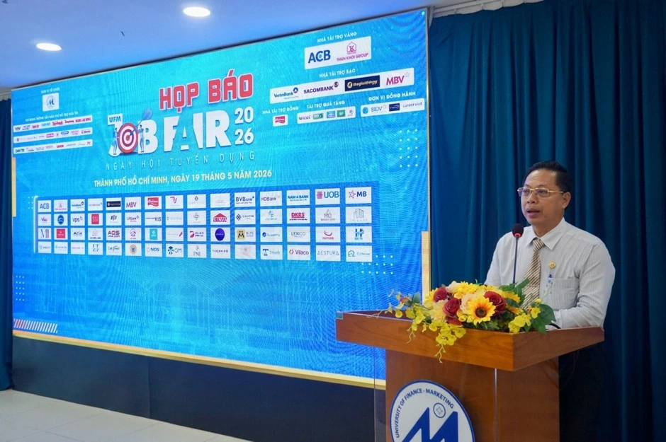 Trường Đại học Tài chính - Marketing tổ chức kết nối hơn 4.000 cơ hội việc làm cho sinh viên