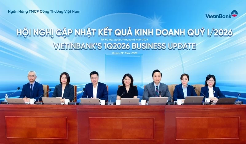 Quý I/2026: VietinBank tiếp tục nền tảng tăng trưởng bền vững Quý I/2026: VietinBank tiếp tục nền tảng tăng trưởng bền vững