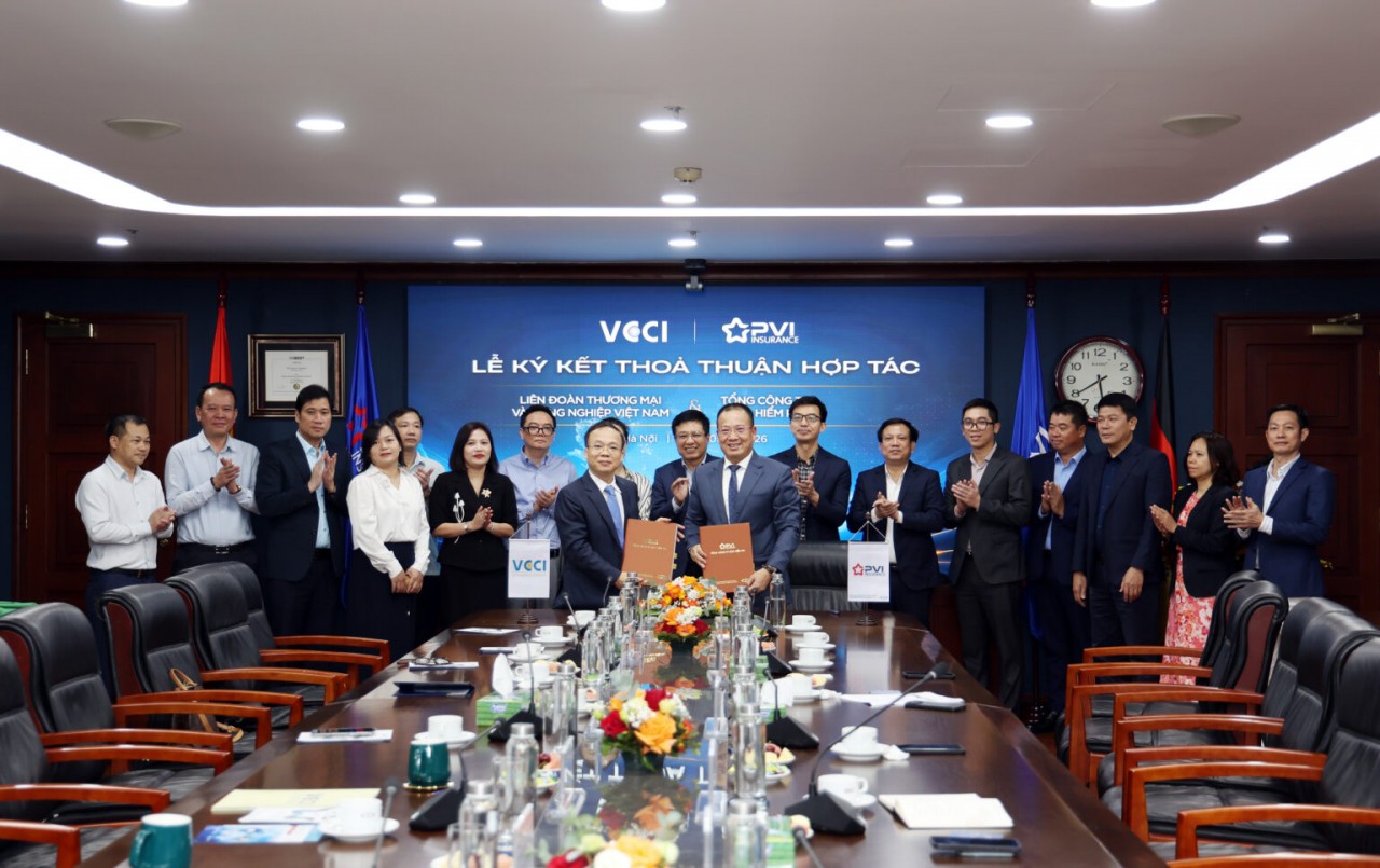 VCCI và Bảo hiểm PVI thiết lập hợp tác toàn diện, đồng hành nâng cao năng lực cạnh tranh cho doanh nghiệp VCCI và Bảo hiểm PVI thiết lập hợp tác toàn diện, đồng hành nâng cao năng lực cạnh tranh cho doanh nghiệp
