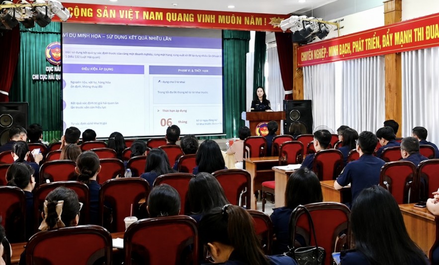 Tập huấn nâng cao năng lực kiểm tra trị giá hải quan và kỹ năng xử lý vi phạm