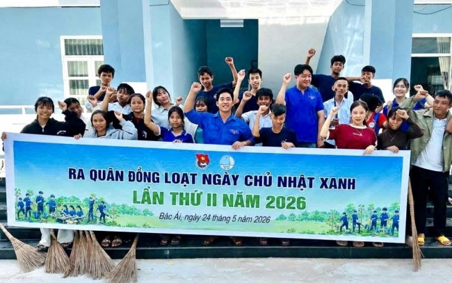 Tuổi trẻ Khánh Hòa đồng loạt ra quân “Ngày Chủ nhật xanh”, lan tỏa lối sống xanh