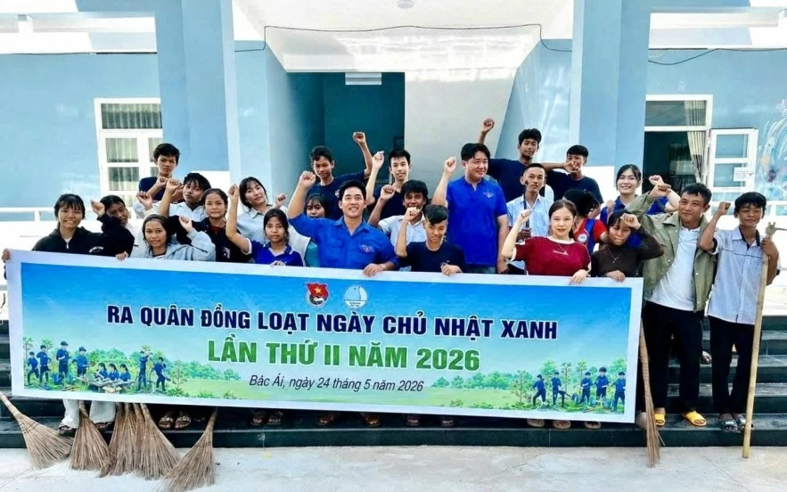 Tuổi trẻ Khánh Hòa đồng loạt ra quân “Ngày Chủ nhật xanh”, lan tỏa lối sống xanh