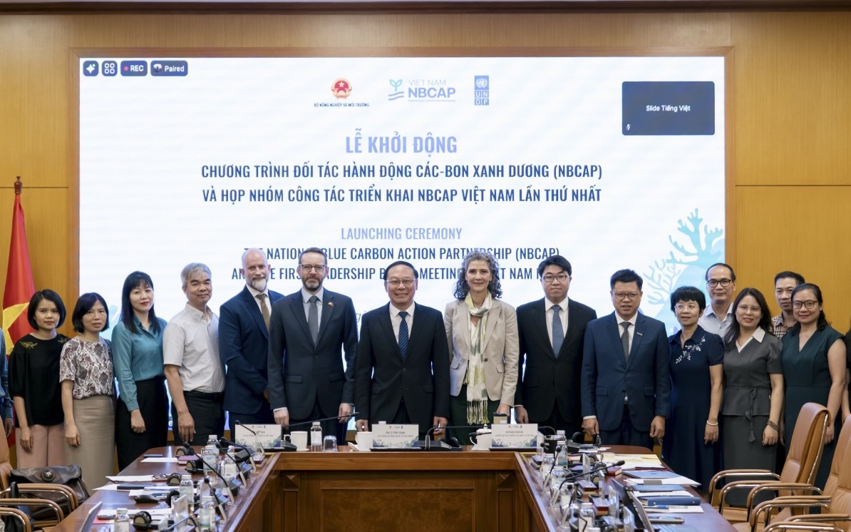 Khởi động Chương trình Đối tác hành động carbon xanh dương: Kích hoạt “nguồn vốn xanh” từ biển