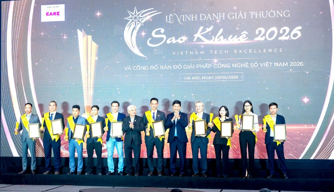 123 nền tảng, dịch vụ và giải pháp số xuất sắc được trao Giải thưởng Sao Khuê 2026