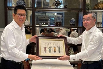 Bộ trưởng Bộ Tài chính Ngô Văn Tuấn hội đàm với Phó Thủ tướng kiêm Bộ trưởng Tài chính Thái Lan Ekniti Nitithanprapas