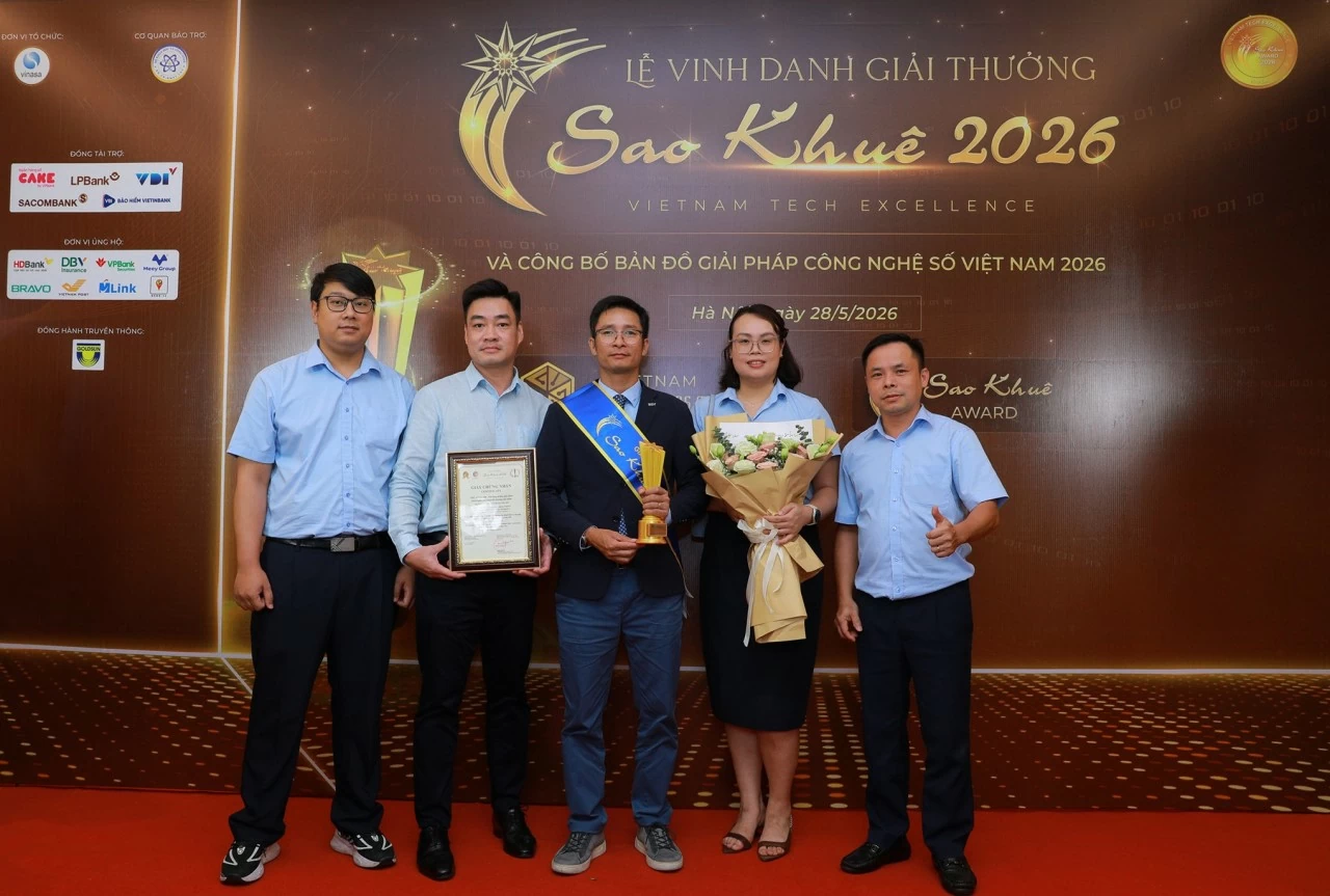 DBV nhận Giải thưởng Sao Khuê 2026 với giải pháp số hóa bồi thường bảo hiểm DBV eClaim 360