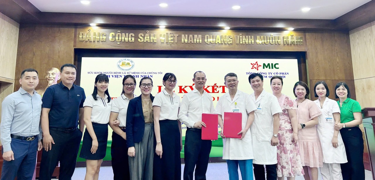 Bảo hiểm Quân đội và Bệnh viện Thanh Nhàn ký kết hợp tác bảo lãnh viện phí trực tiếp nâng cao chất lượng dịch vụ khám chữa bệnh Bảo hiểm Quân đội và Bệnh viện Thanh Nhàn ký kết hợp tác bảo lãnh viện phí trực tiếp nâng cao chất lượng dịch vụ khám chữa bệnh