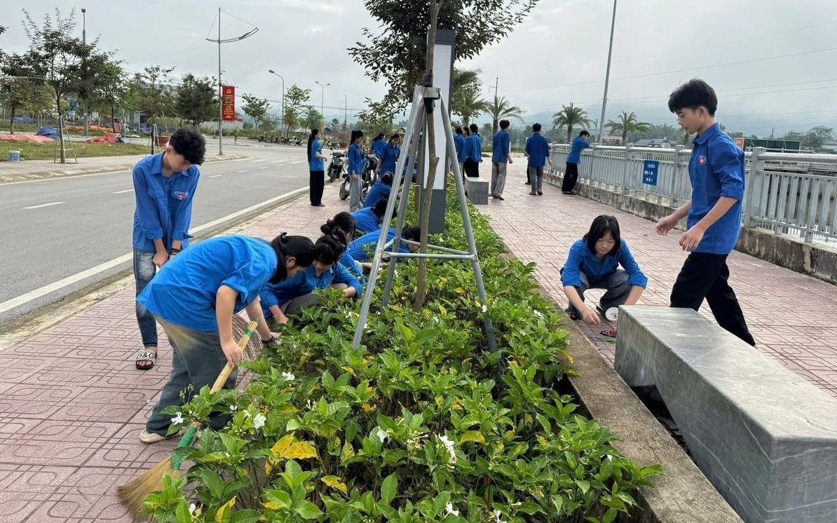 Tuổi trẻ Điện Biên triển khai nhiều hoạt động thiết thực bảo vệ môi trường xanh