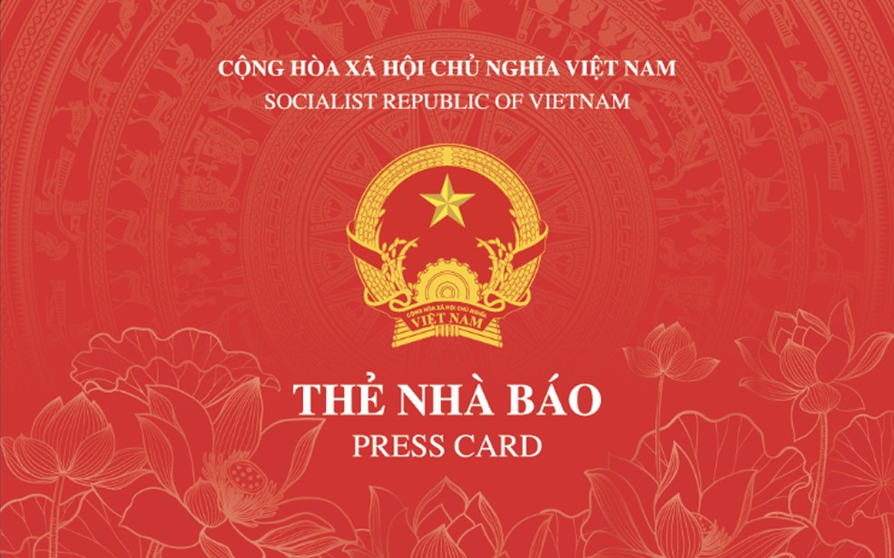 Thẻ nhà báo mới tích hợp mã QR xác thực thông tin theo thời gian thực
