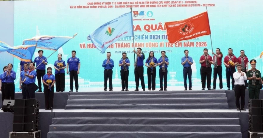 Tuổi trẻ TP. Hồ Chí Minh tiên phong hành động vì môi trường xanh và xây dựng đô thị văn minh