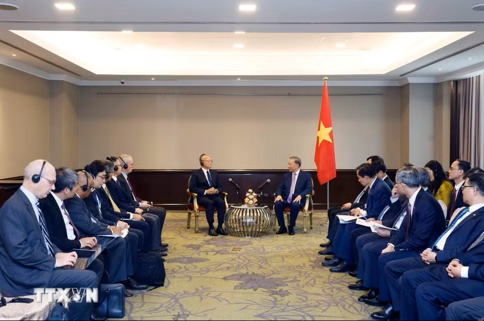 Tổng Bí thư, Chủ tịch nước Tô Lâm tiếp một số tổ chức và doanh nghiệp tại Philippines Tổng Bí thư, Chủ tịch nước Tô Lâm tiếp một số tổ chức và doanh nghiệp tại Philippines