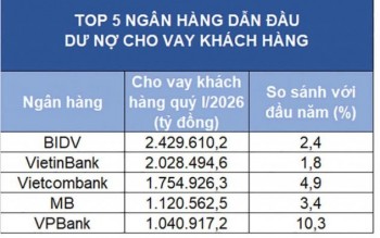 Ngân hàng tăng tốc tái cơ cấu danh mục, dòng tín dụng rẽ hướng khi room bị siết