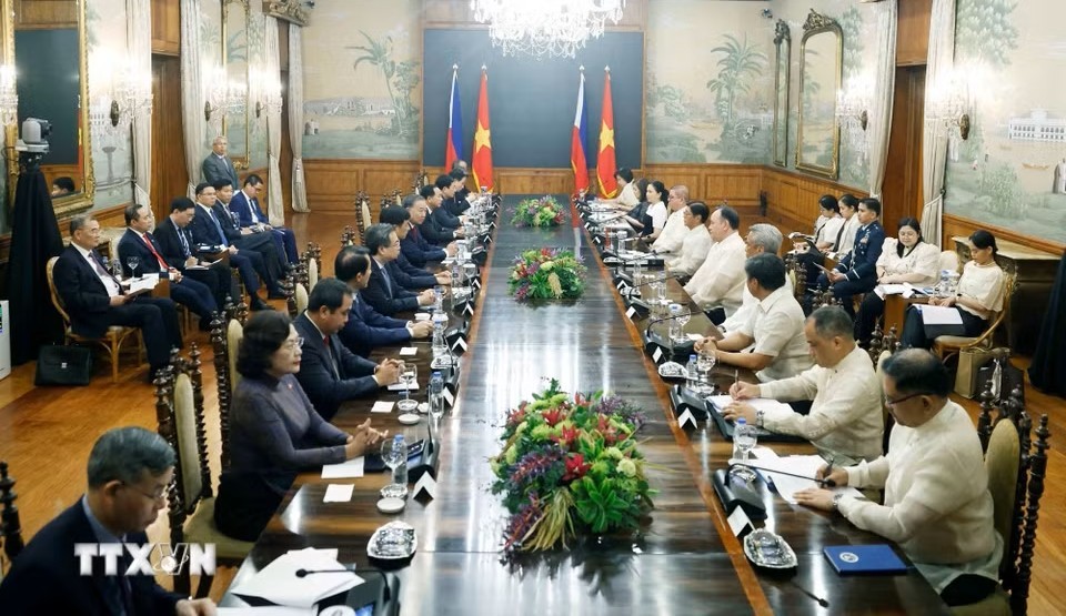 Tổng Bí thư, Chủ tịch nước Tô Lâm hội đàm với Tổng thống Philippines Ferdinand Romualdez Marcos Jr