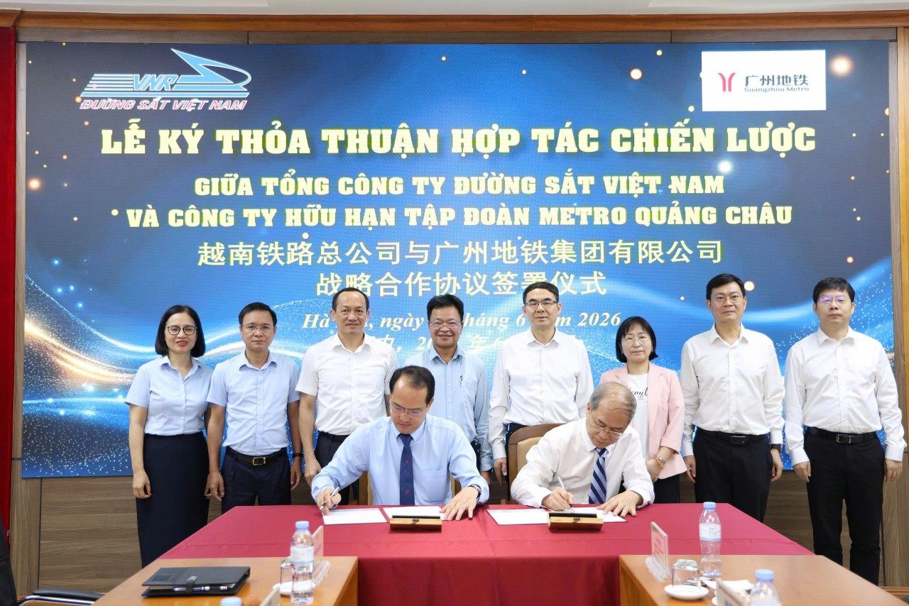 Hợp tác chiến lược giữa hai doanh nghiệp lớn Việt Nam - Trung Quốc phát triển đường sắt đô thị Hợp tác chiến lược giữa hai doanh nghiệp lớn Việt Nam - Trung Quốc phát triển đường sắt đô thị