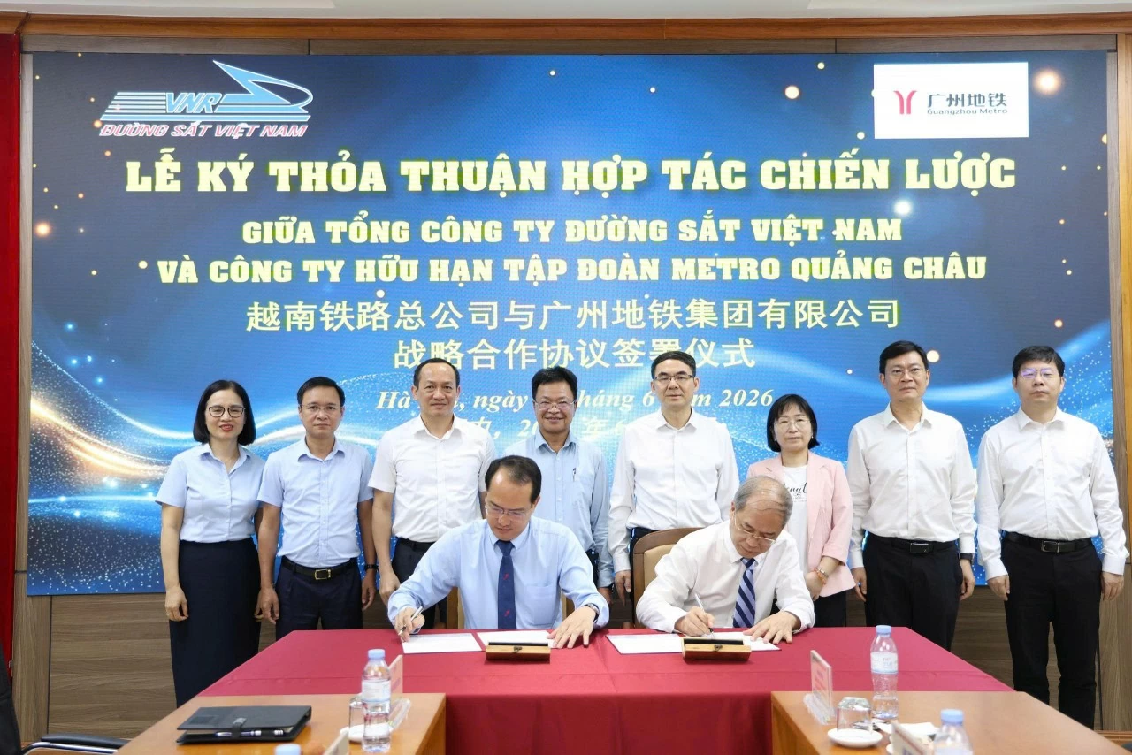 Hợp tác chiến lược giữa hai doanh nghiệp lớn Việt Nam - Trung Quốc phát triển đường sắt đô thị Hợp tác chiến lược giữa hai doanh nghiệp lớn Việt Nam - Trung Quốc phát triển đường sắt đô thị