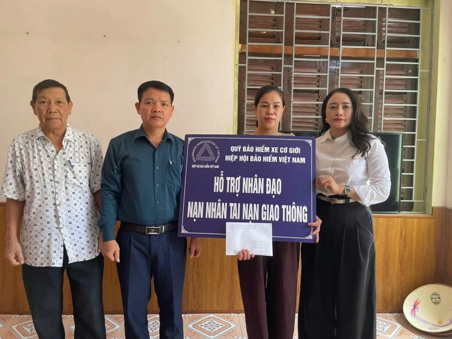 Quỹ Bảo hiểm xe cơ giới: Lan tỏa giá trị nhân văn từ những hỗ trợ thiết thực
