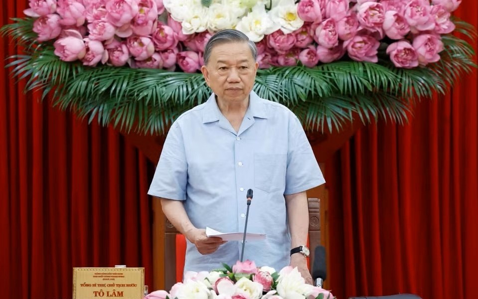 tong bi thu chu tich nuoc to lam chuyen tu sap xep xong bo may sang van hanh tot bo may
