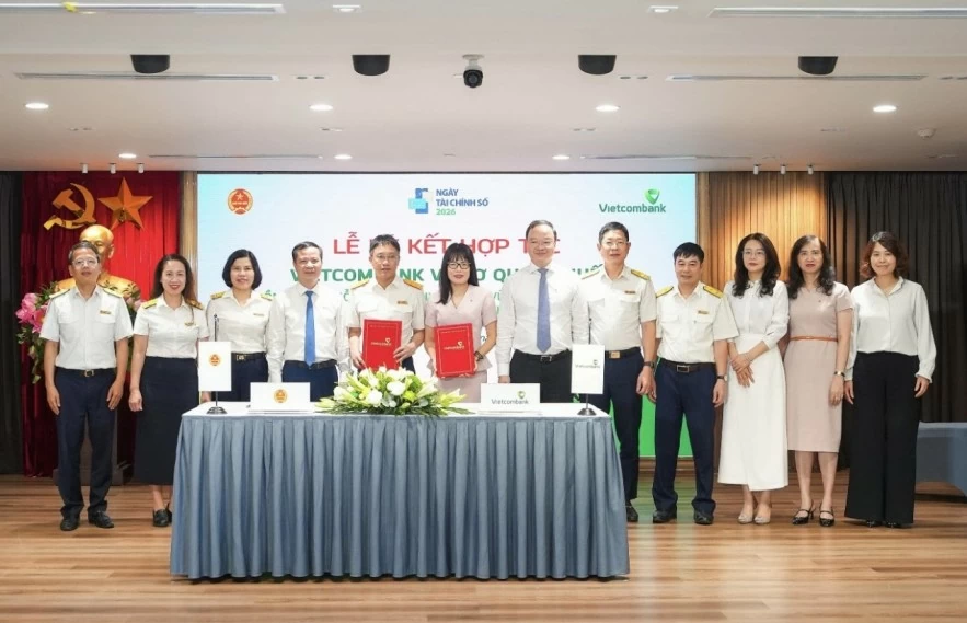 Vietcombank đồng hành cùng Cục Thuế hỗ trợ hộ kinh doanh vững bước chuyển đổi, hưởng ứng Ngày Tài chính số 2026 Vietcombank đồng hành cùng Cục Thuế hỗ trợ hộ kinh doanh vững bước chuyển đổi, hưởng ứng Ngày Tài chính số 2026