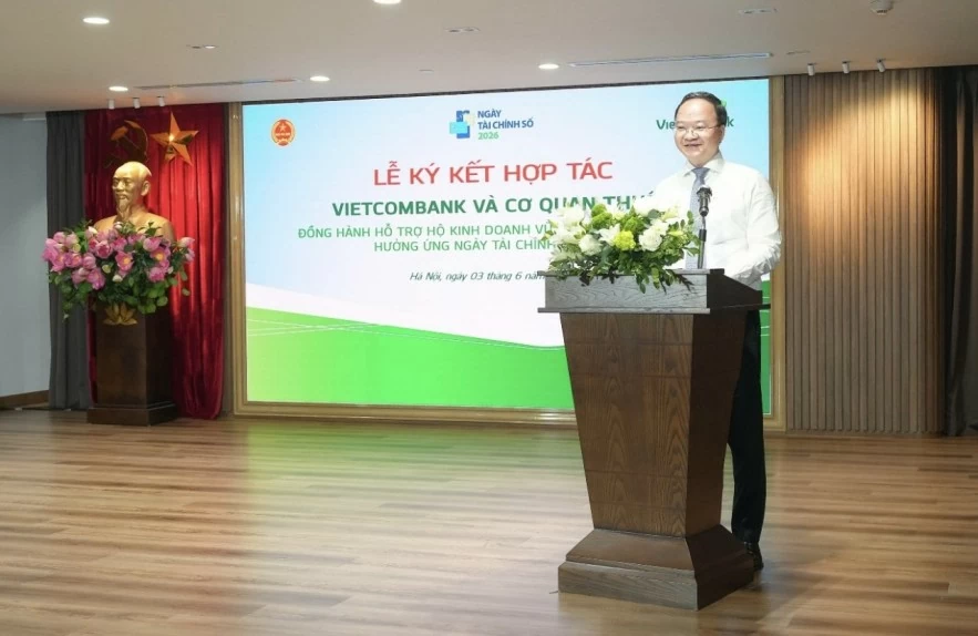 Vietcombank đồng hành cùng Cục Thuế hỗ trợ hộ kinh doanh vững bước chuyển đổi, hưởng ứng Ngày Tài chính số 2026 Vietcombank đồng hành cùng Cục Thuế hỗ trợ hộ kinh doanh vững bước chuyển đổi, hưởng ứng Ngày Tài chính số 2026