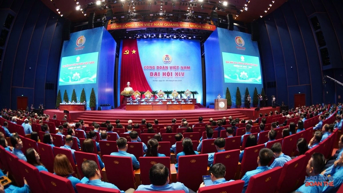 Khai mạc Phiên trọng thể Đại hội Công đoàn Việt Nam lần thứ XIV Khai mạc Phiên trọng thể Đại hội Công đoàn Việt Nam lần thứ XIV
