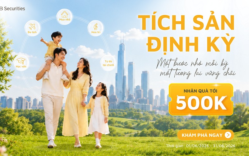 Tích sản định kỳ: Khi đầu tư chứng khoán trở thành thói quen tài chính của người Việt