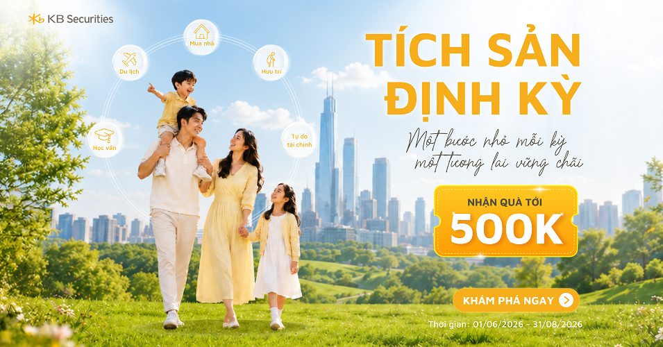 Tích sản định kỳ: Khi đầu tư chứng khoán trở thành thói quen tài chính của người Việt